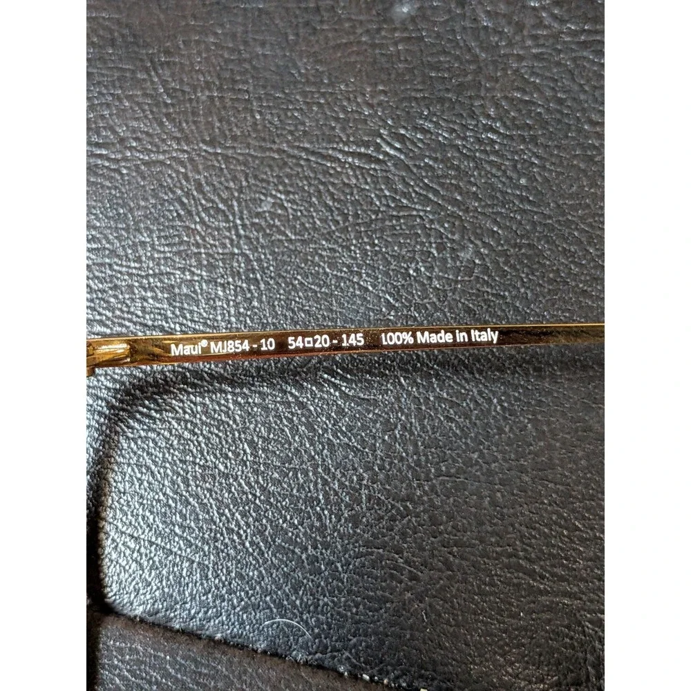 Maui Jim Noni MJ 854-10 Sunglasses Frame No Lens Tortoise with Gold Frame